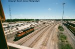 "Galesbridge" Bus view of BNSF yard